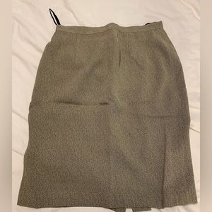 Talbots pencil skirt in tan, 6 petite